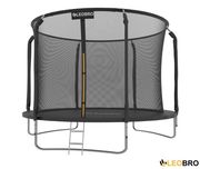 Батут 252 см — LEOBRO Premium 8FT BLACK (для дітей)