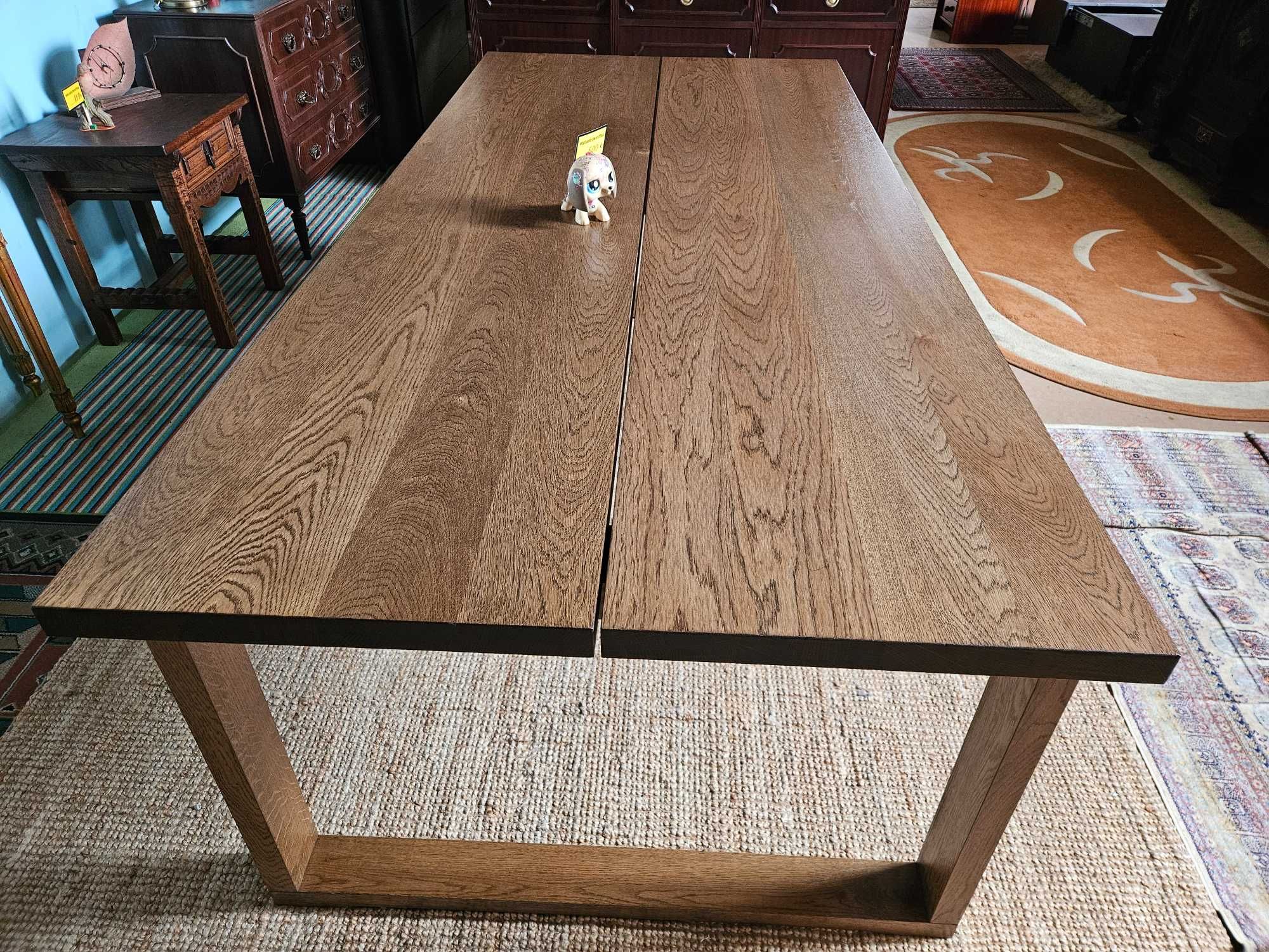 Mesa para sala ou escritório em chapa de carvalho - Sem marcas de uso