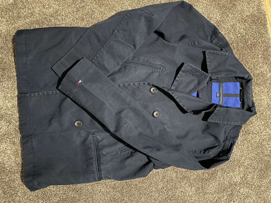 Płaszcz Trecz męski Tommy Hilfiger krótki kurtka rozm.M