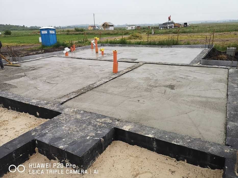 Płyty fundamentowe, Fundamenty