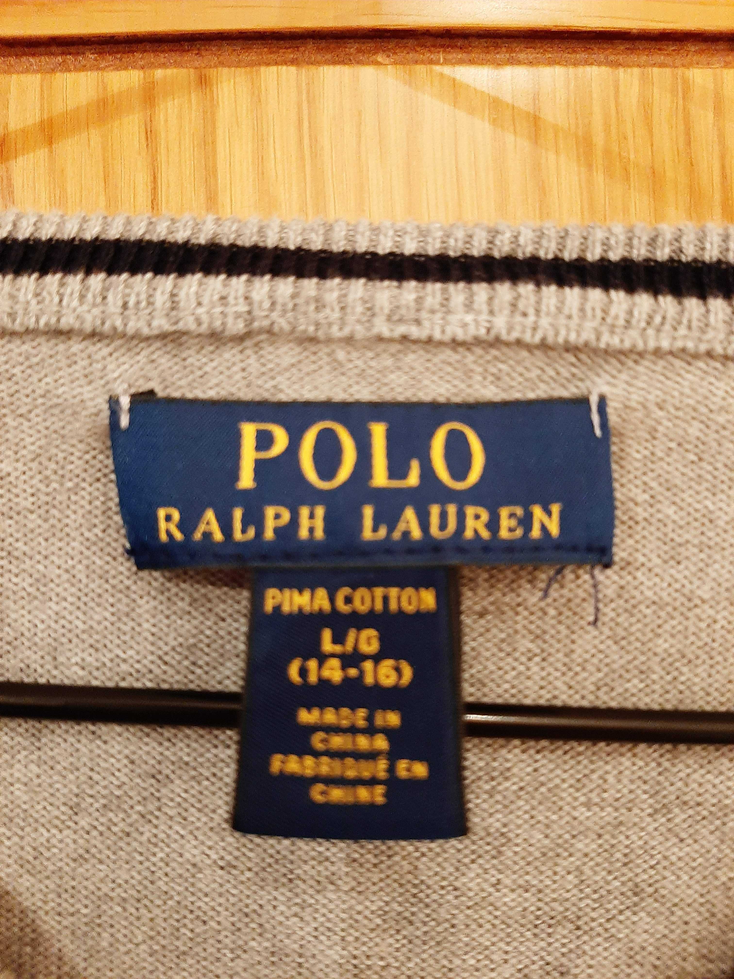 Camisola criança decote em bico Polo Ralph Lauren