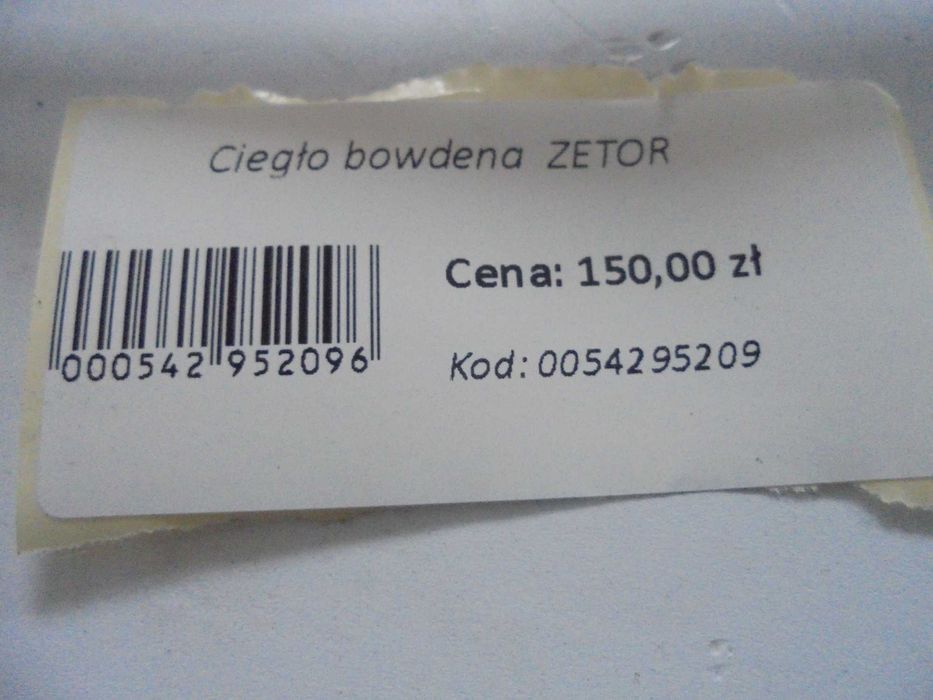 Linka cięgło Bowdena ZETOR