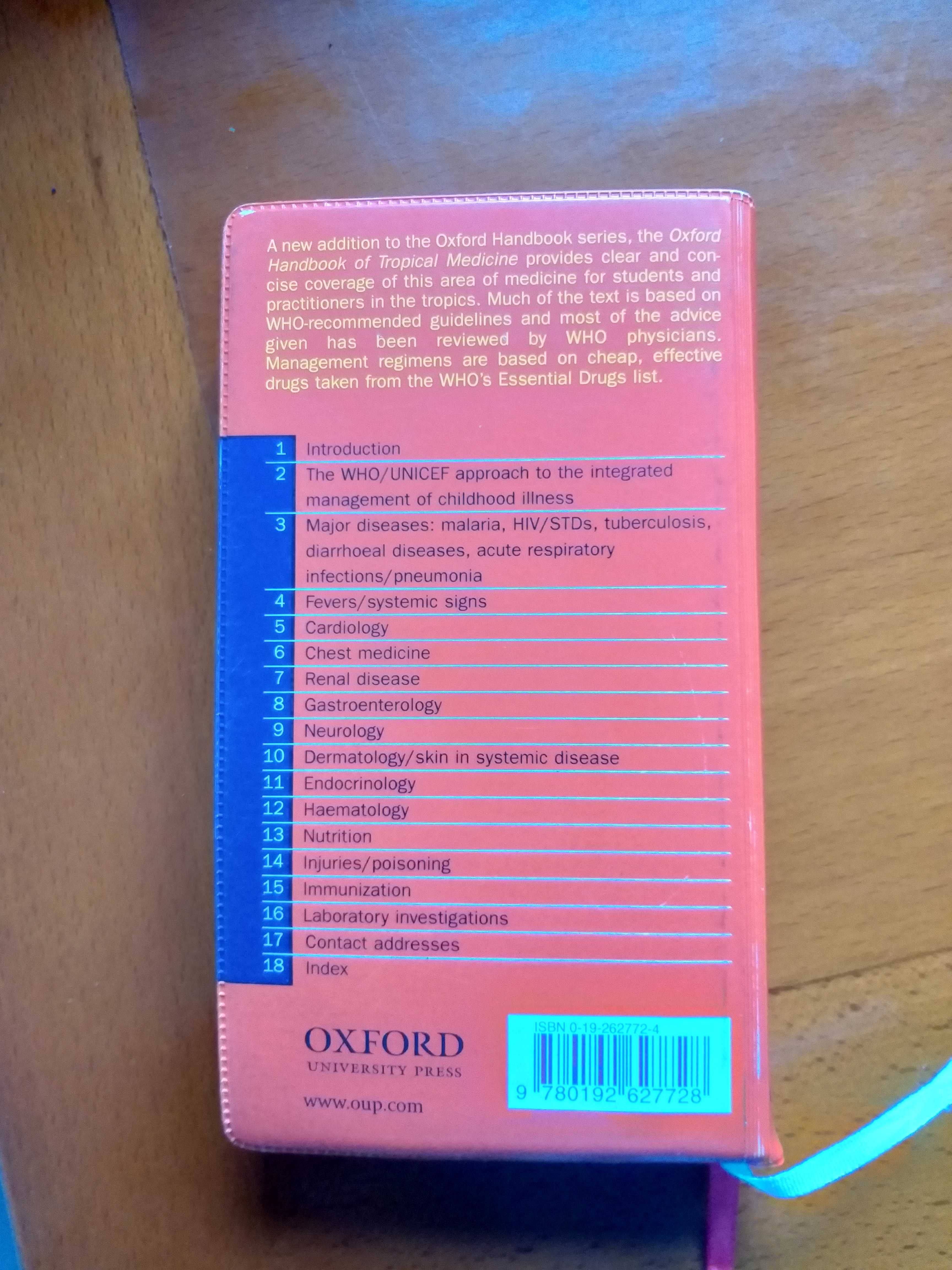 Oxford handbook of tropical medicine - Michael E. e Stephen  P.