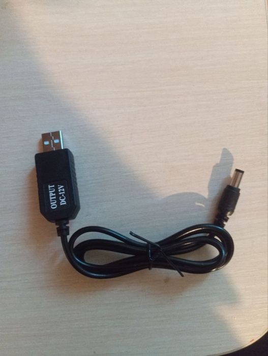 Кабель/Шнур  Wi-fi для роутера від павербанку 5v-12v