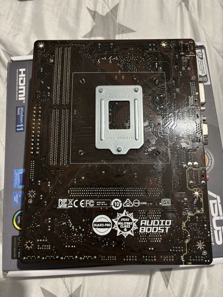 Pltyta glówna msi h110m pro-vd plus i procesor intel core i5 7400k