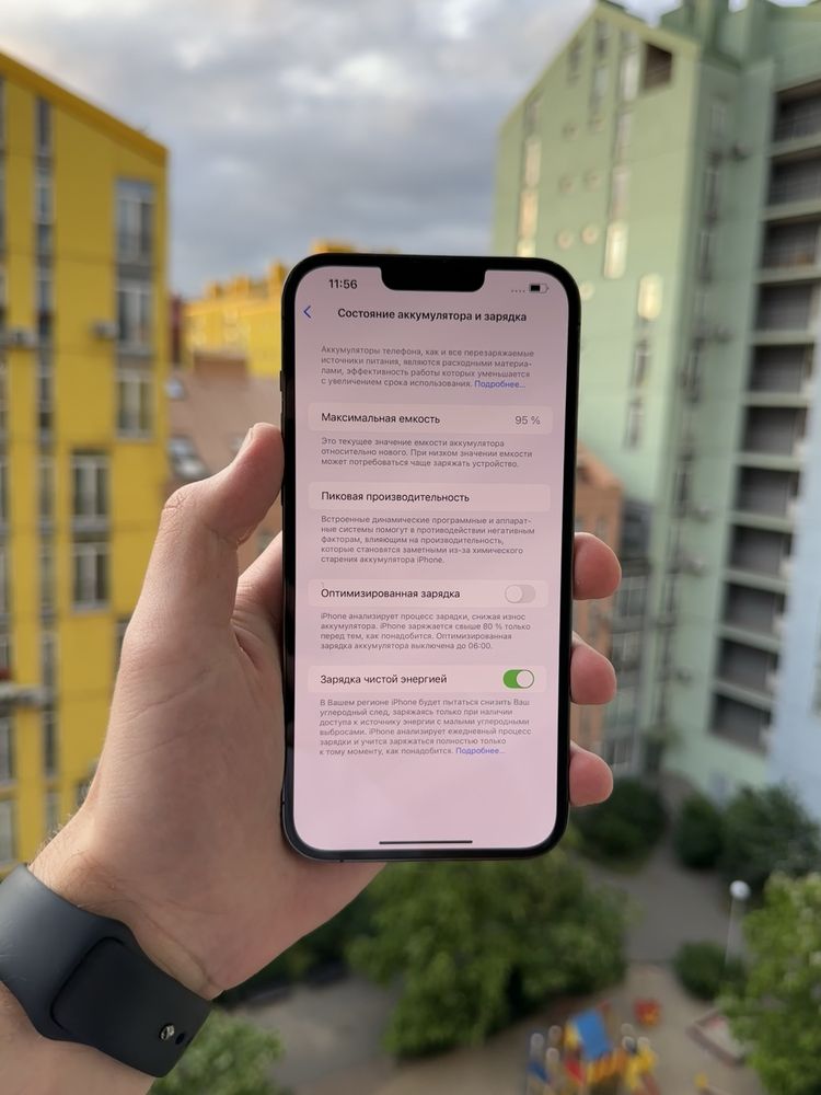 95% Аккум Идеал iPhone 13 Pro Max 128Gb Alpine Green Neverlock Айфон