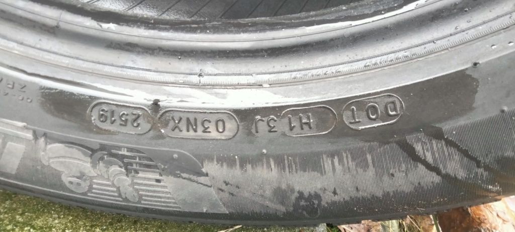 Michelin CrossClimat 235/55R18 Opony Całoroczne 2019r. Rant ochronny