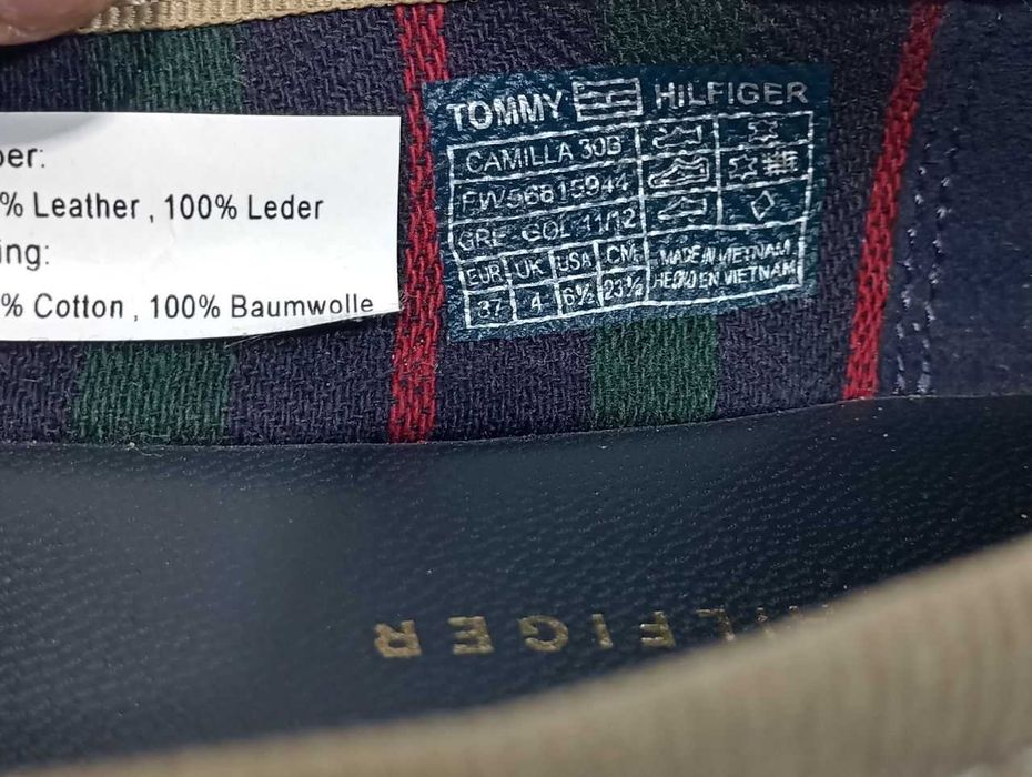 Кожаные балетки Tommy Hilfiger Camilla Оригинал
