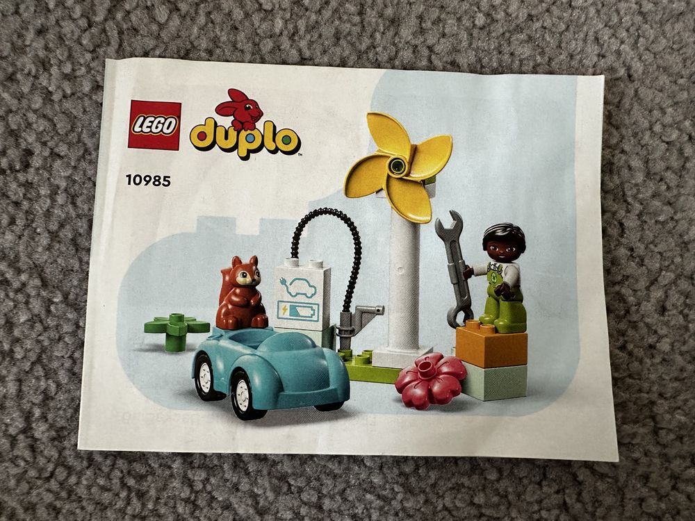10985 lego duplo pudelko instrukcja