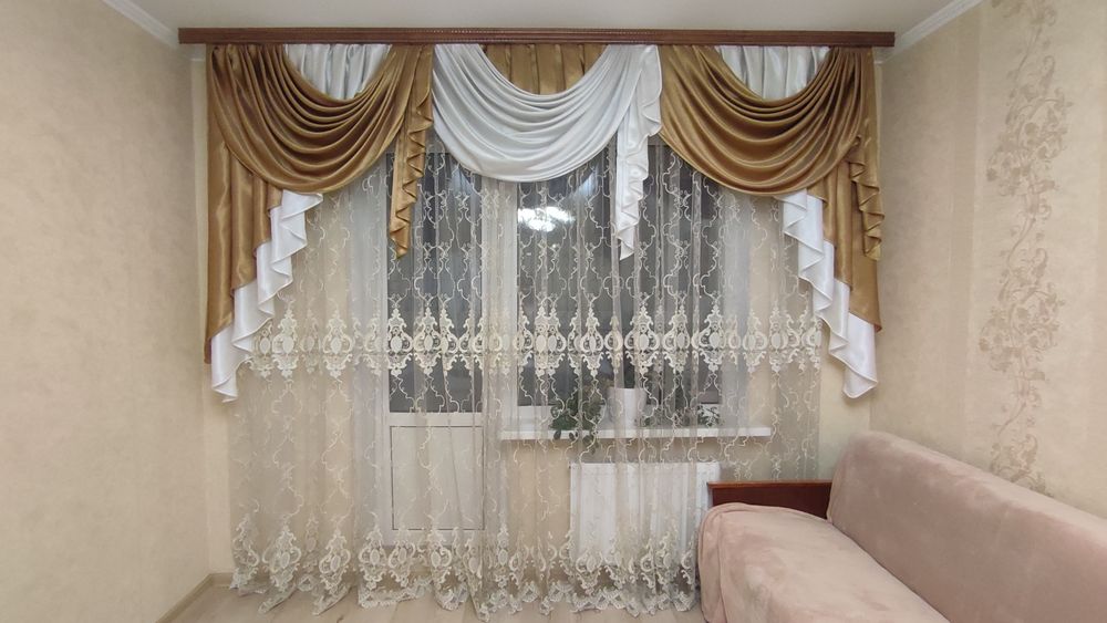 Ламбрикен, штори.