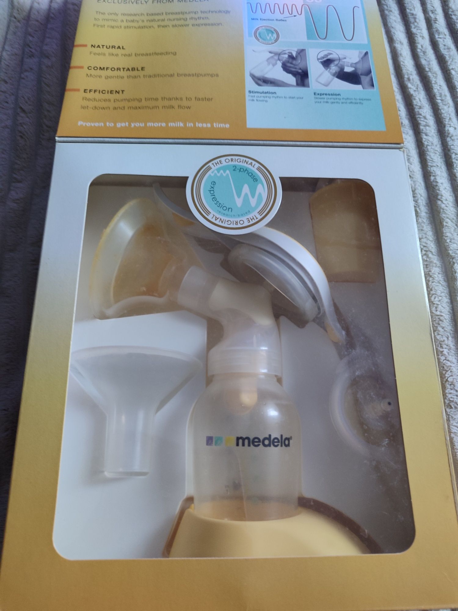 Medela harmony молоковідсмоктувач механічний