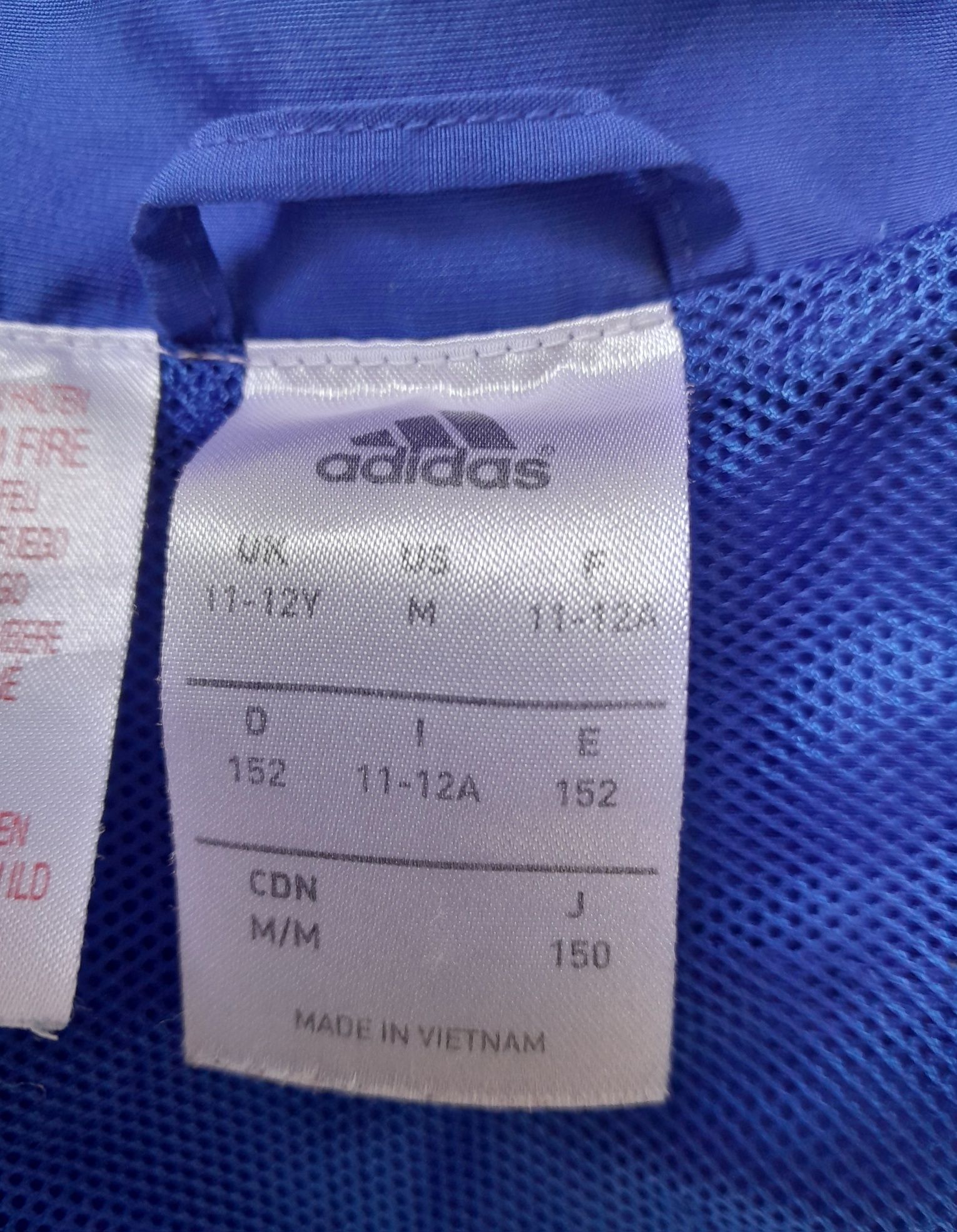 Adidas Оригинал Фирменная ветровка спортивная кофта на мальчика Адидас