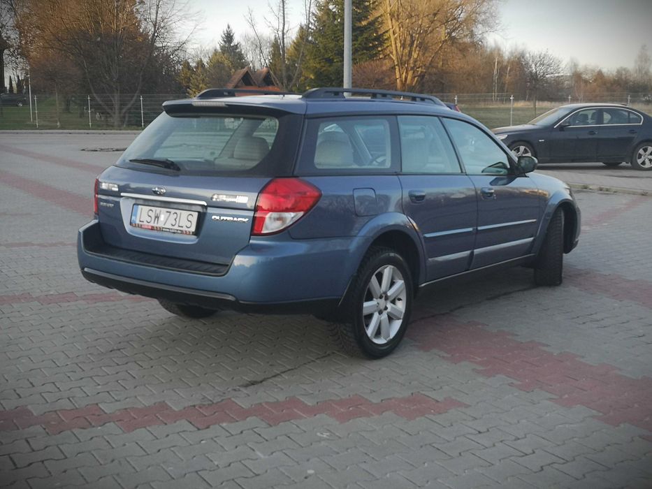 2007 SUBARU OUTBACK 2.5 B+LPG 169 KM automat JASNE SKÓRY FULL faktura