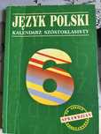 Język polski Kalendarz szóstoklasisty GWO