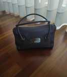 Carteira em pele roxa Zara (tipo Birkin)