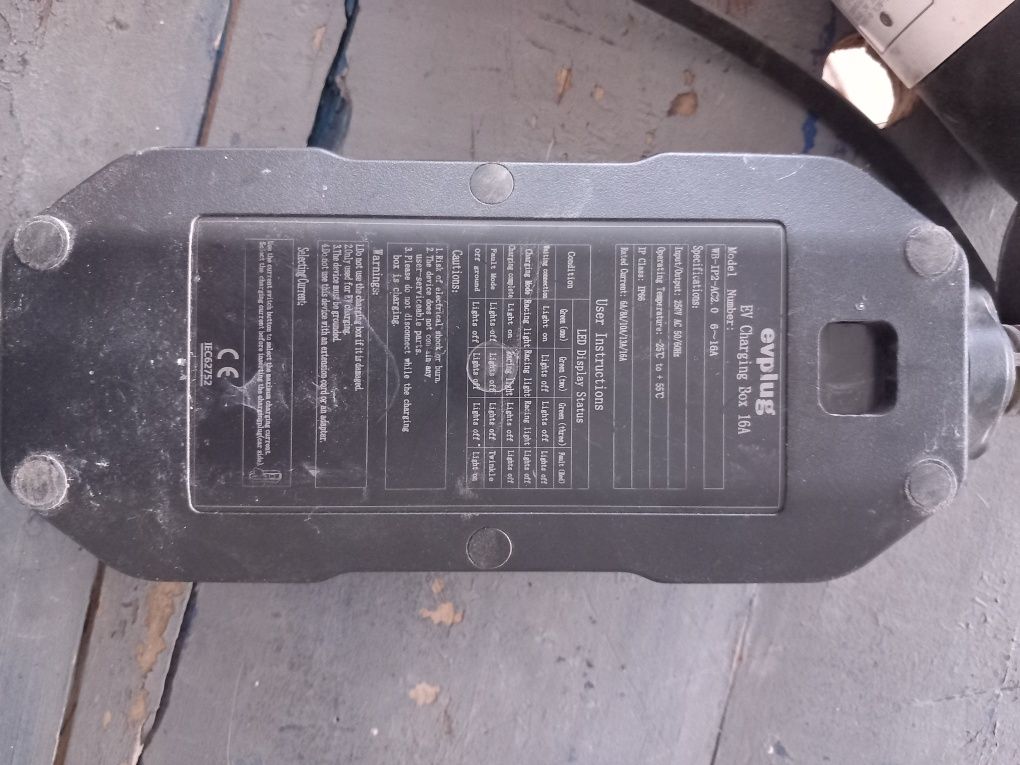 Carregador Ev charging box 16a