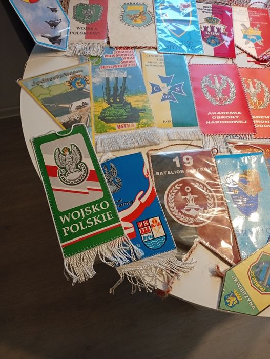 Proporczyki wojskowe zestaw