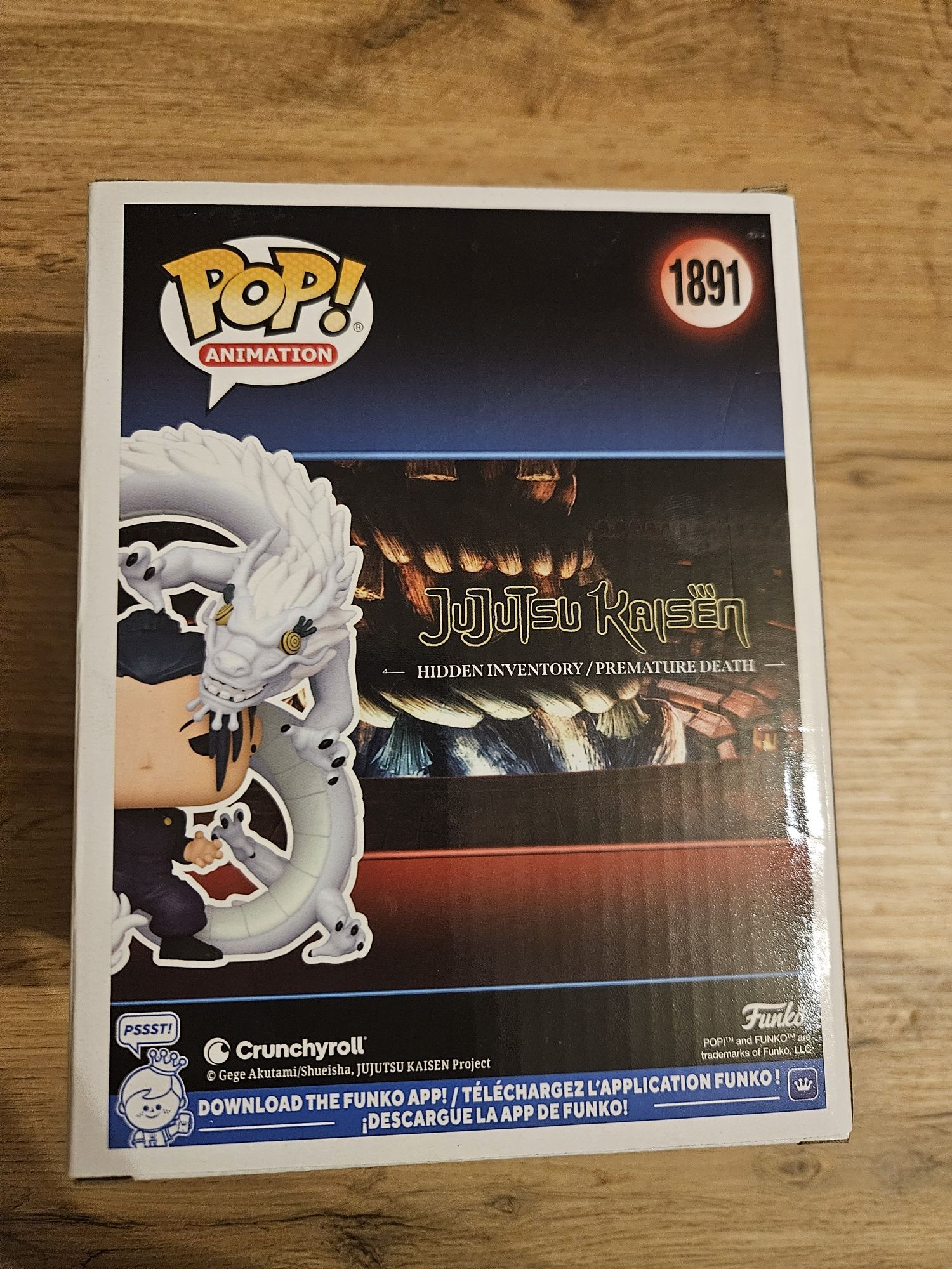 Suguru Geto Funko Pop nr 1891