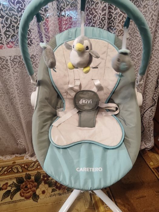 Крісло качелька, шезлонг, електро гойдалка!Крісло для годування, качел