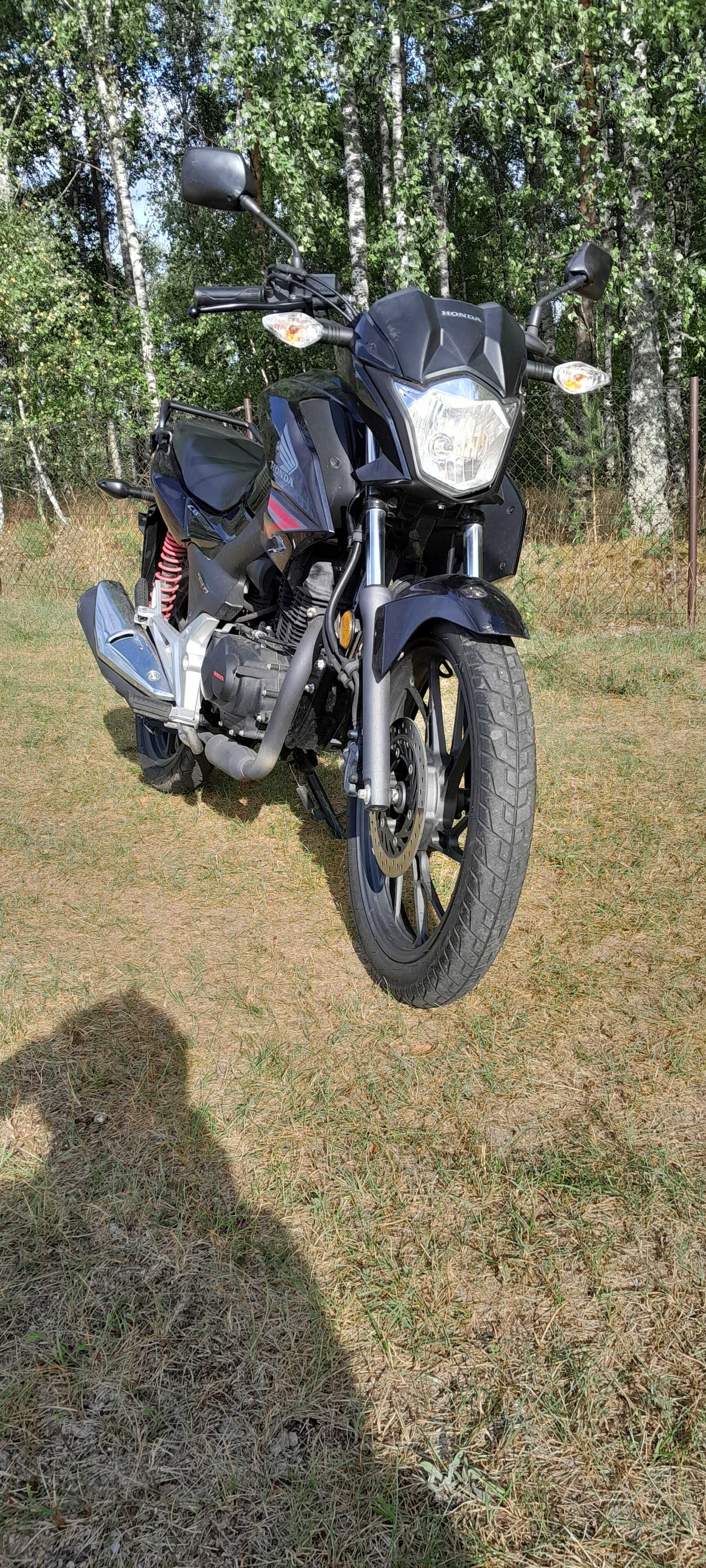 Honda cb125f  2019 pierwsza  rejestracja na kat. B, A1