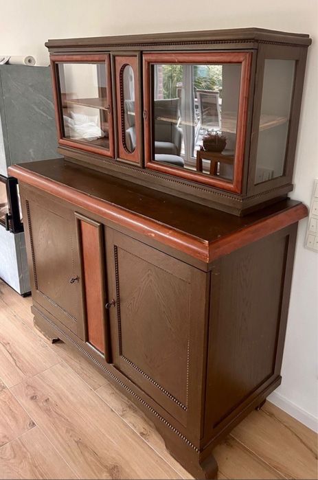 Szafa szafka buffet drewniany kredens bufet kuchenny