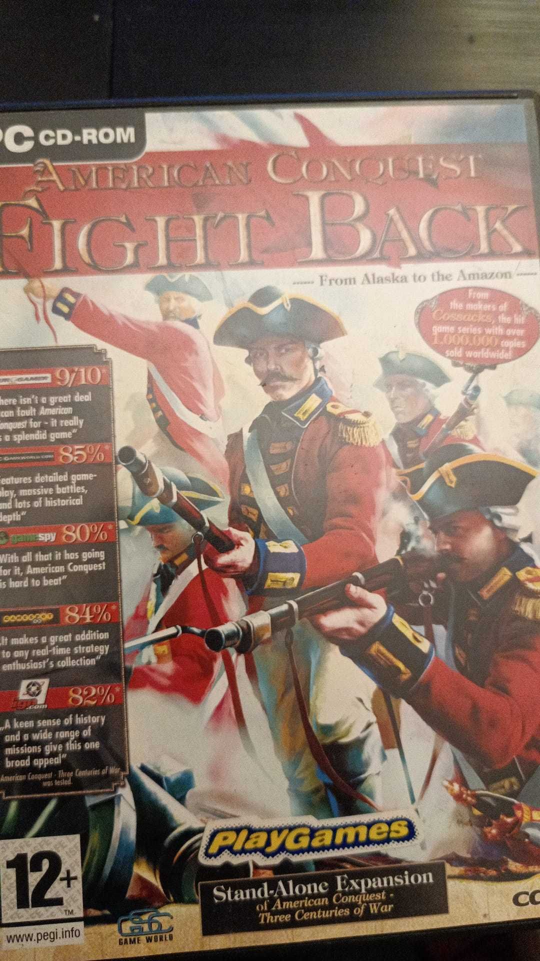 Jogos PC - American Conquest - Fight Back 1 CD e manual completo.