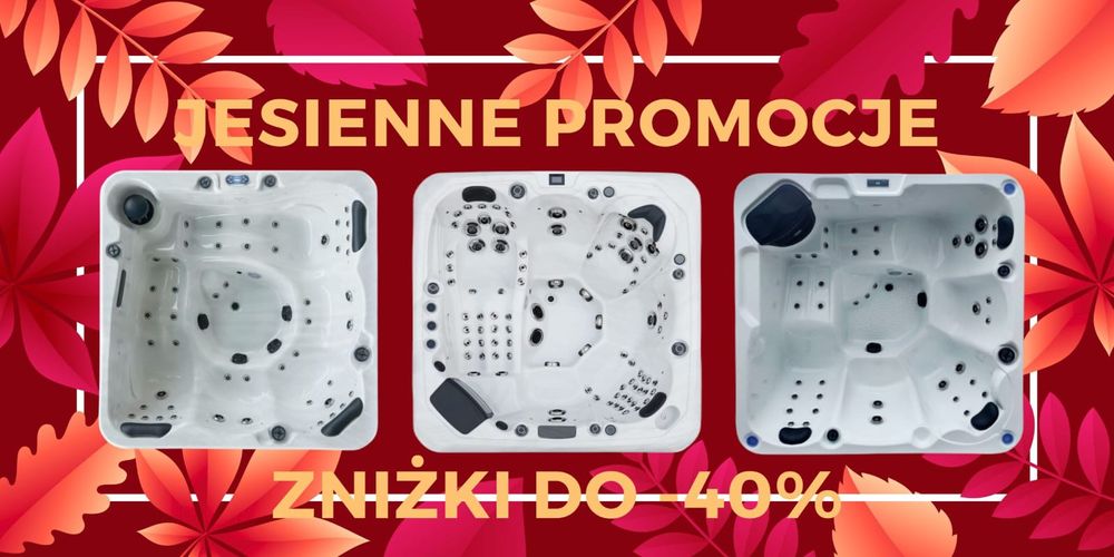 Jacuzi ogrodowe wanna spa