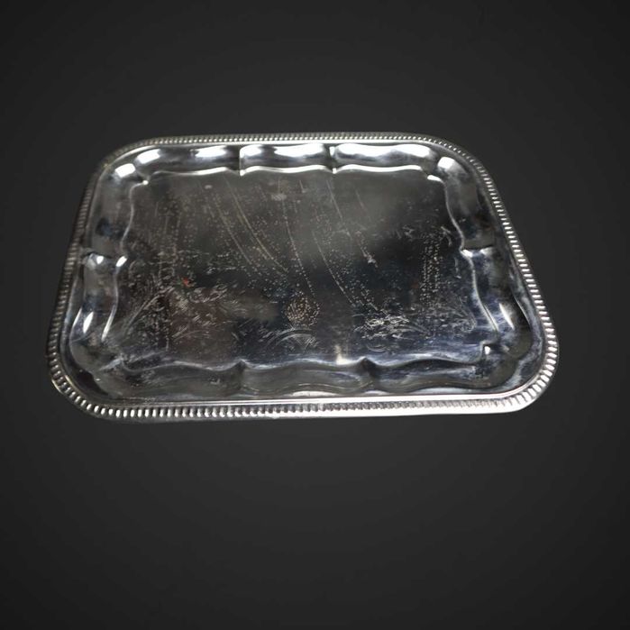 Taca metalowa srebrna  B5/031567