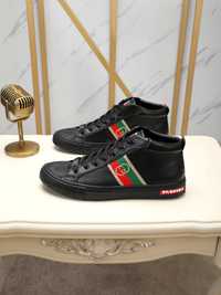 Męskie sneakersy premium GG Italy Fashion