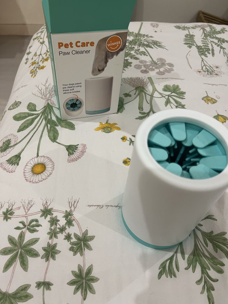 Limpar patas cão