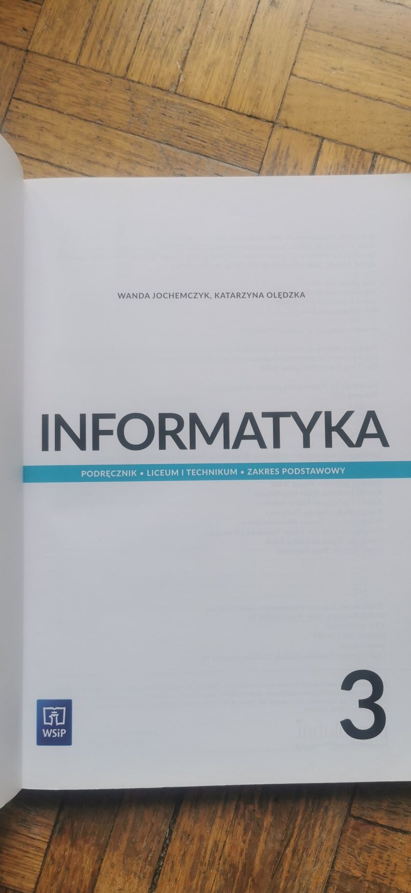 Informatyka 3  podręcznik