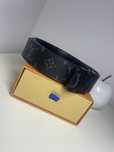 Pasek Louis Vuitton Monogram Eclipse Black