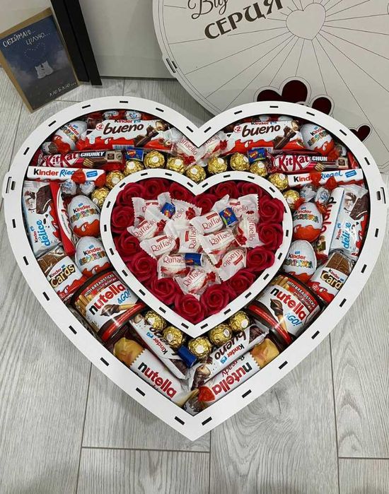 Подарунковий набір для жінки, Солодкий подарунок, Подарункові бокси