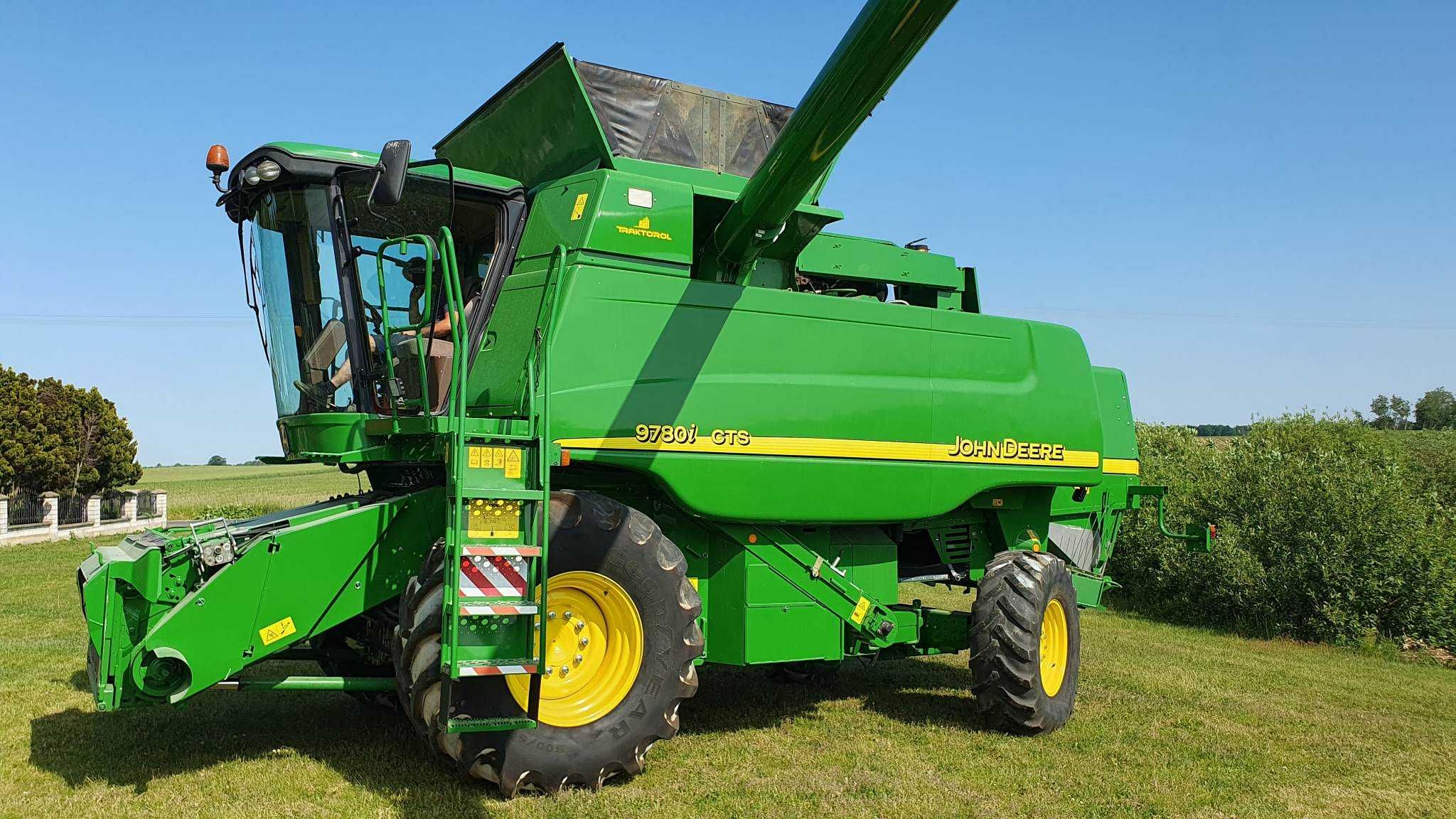 John Deere 9780i CTS, kombajn zbożowy (w650, 9680, sts)