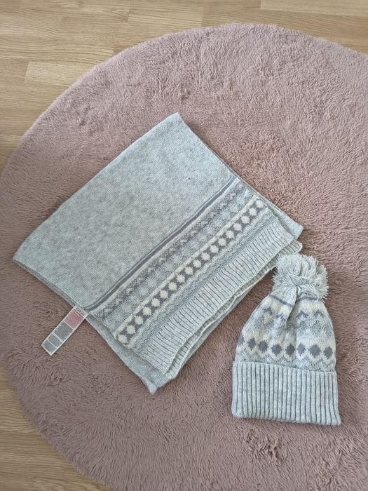 Czapka+ szalik damska Pepco