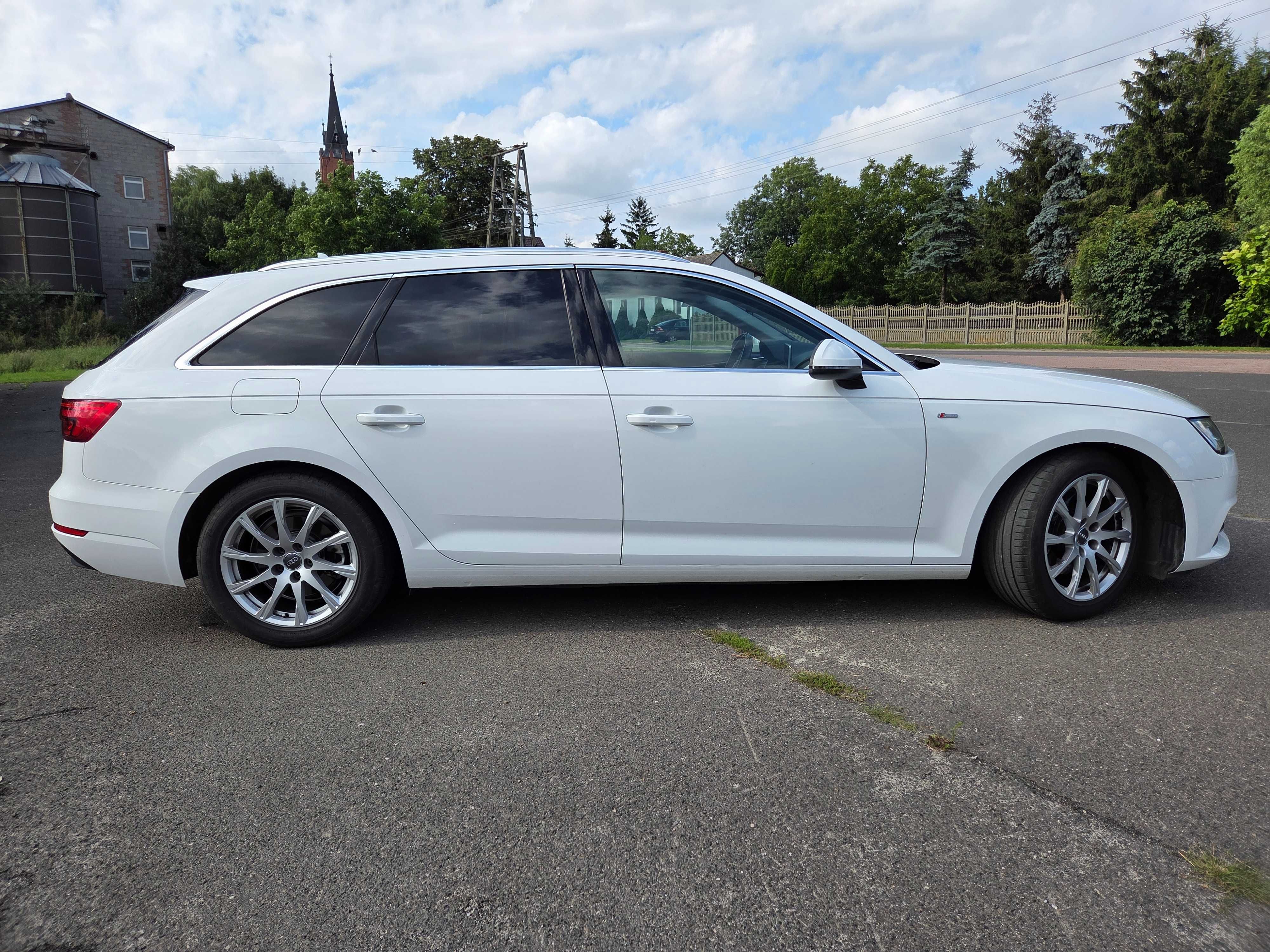 Audi A4 Avant B9 2.0 TDI navi DVD Android Auto LED prywatne!!