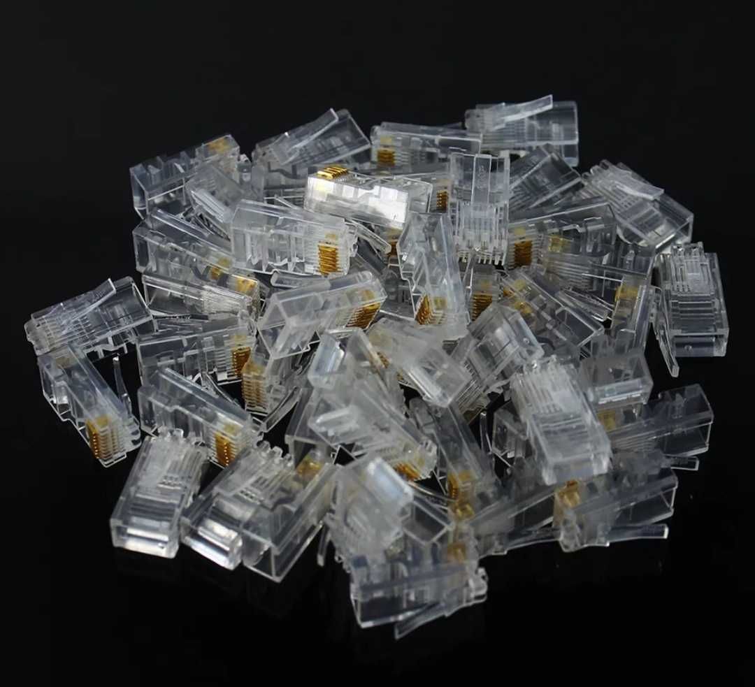 Pack 50 Fichas RJ45 - Melhor Preço!