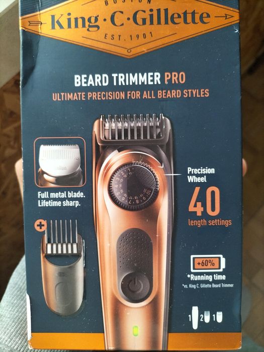 Máquina de barbear King Gillette