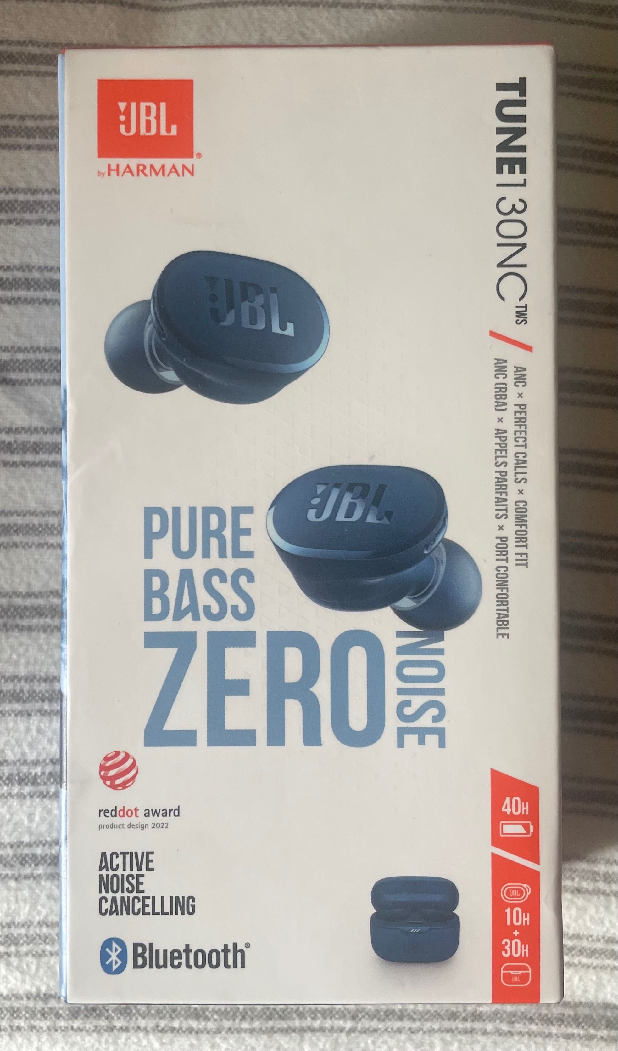 JBL tune 130nc pure bass zero noise