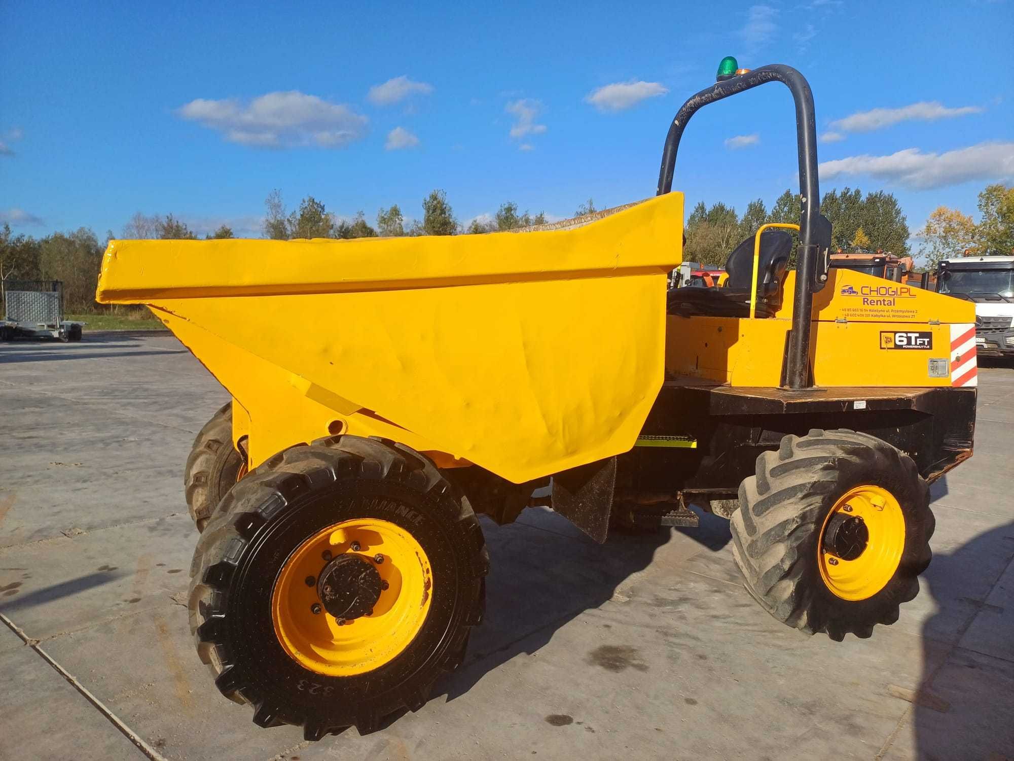 Wynajem wozidła JCB 6TFT
