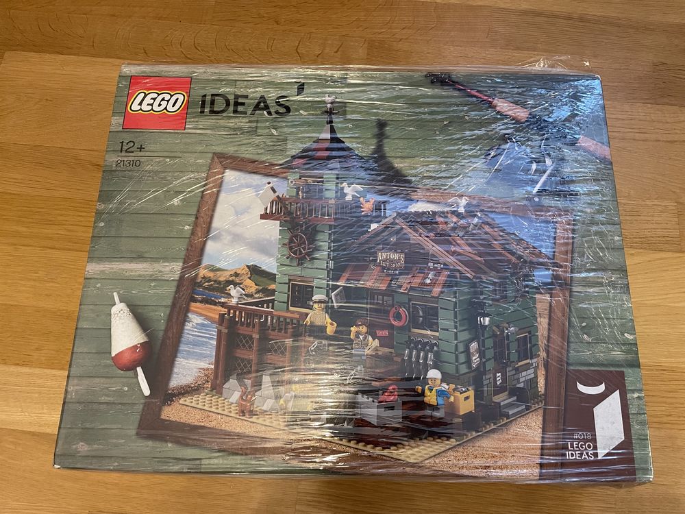 Zestaw lego 21310 nowy stary sklep wedkarski