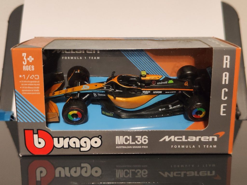 McLaren MCL36 F1 1:43 Bburago