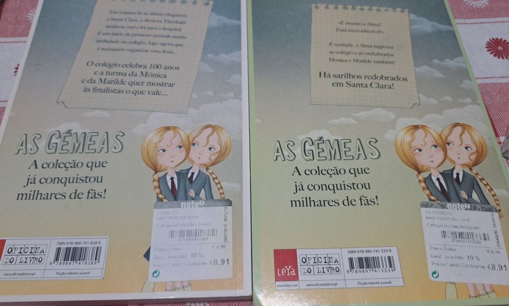 Coleção de Livros "As Gémeas" de Enid Blyton".