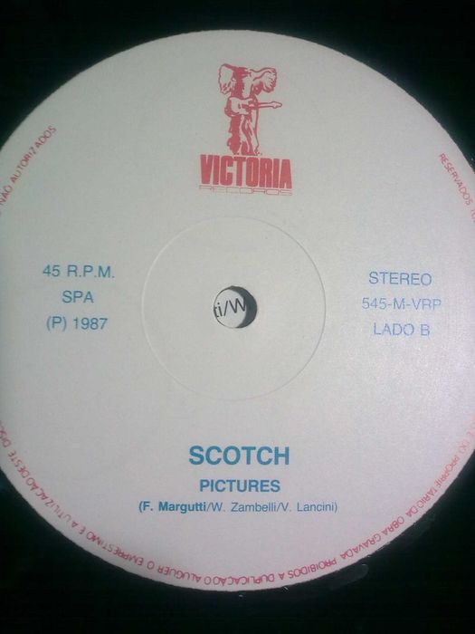 Scotch -Pictures/Money Runner-Maxi Singiel 12"