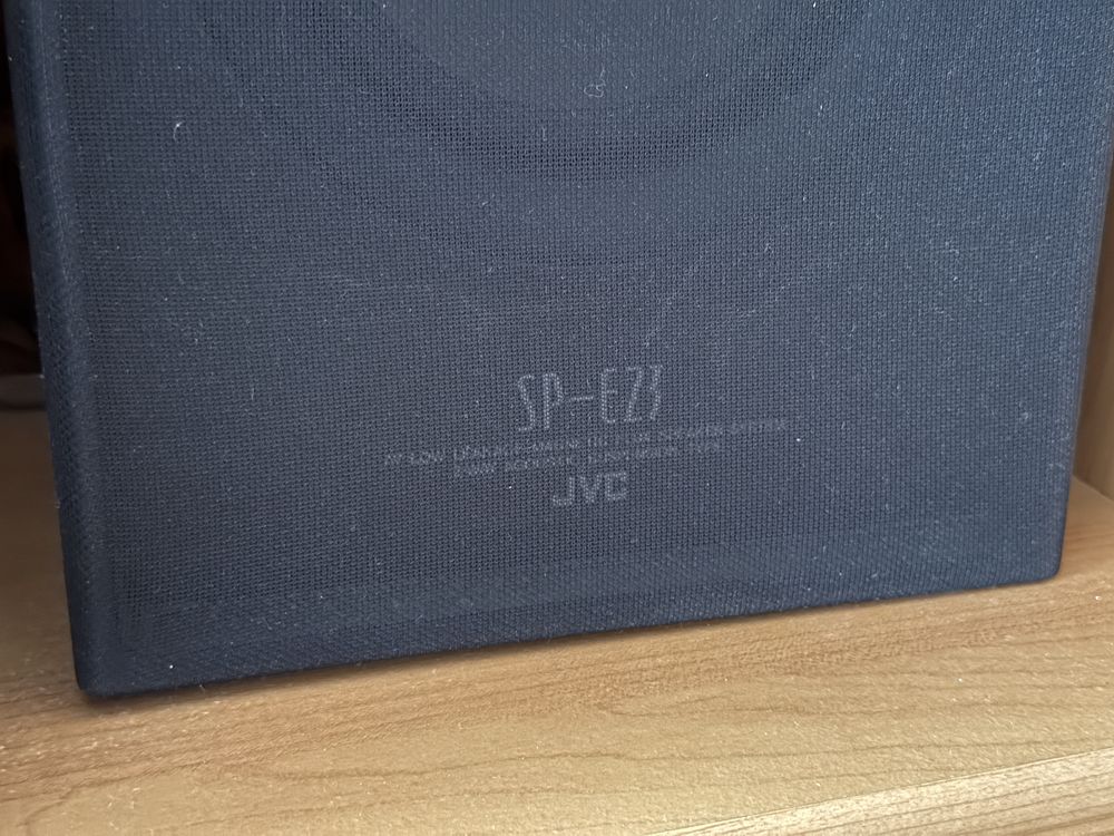 Wieża JVC vintage + oryginalny głośnik – gramofon, CD, radio, kasety