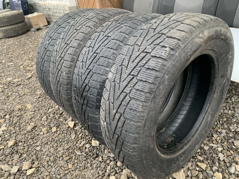 Колеса резина шини шины зима 225/65 r17 NEXEN 4шт протектор хороший