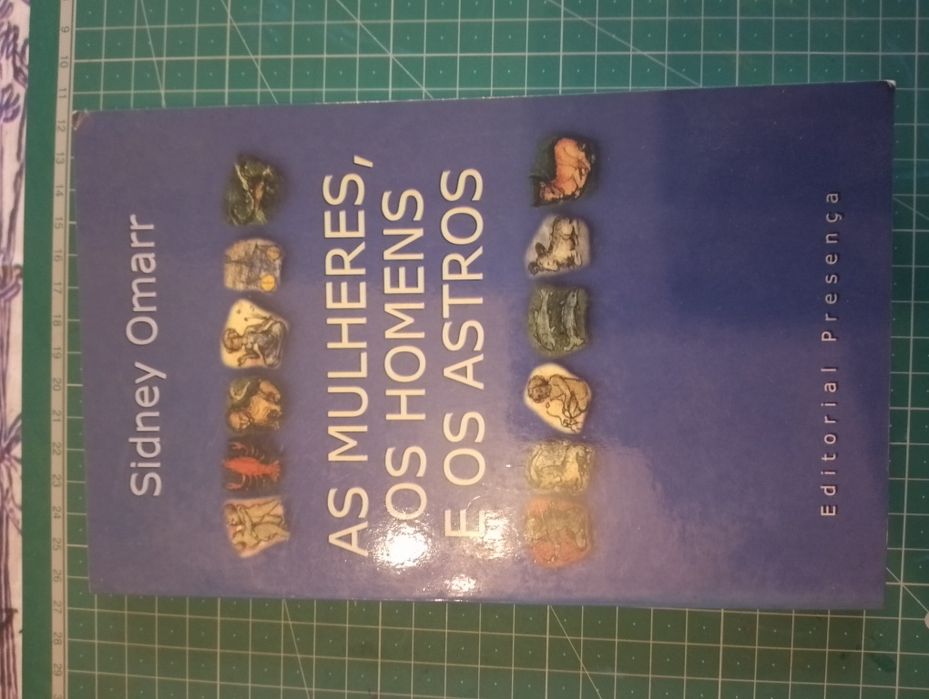 Livro  as mulheres os homens e os astros