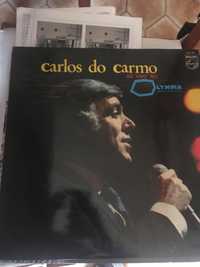 Disco de Vinil Carlos do Carmo ao vivo no Olympia