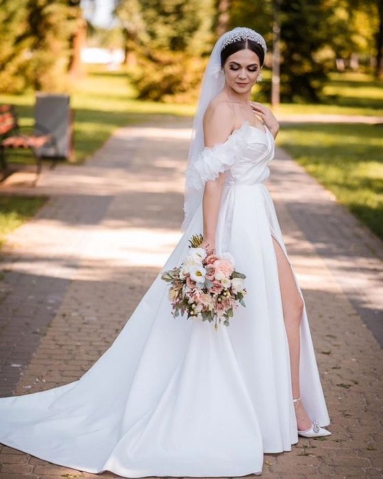 Весільний макіяж .Зачіска нареченої . Візаж на свято , на фотосессію.