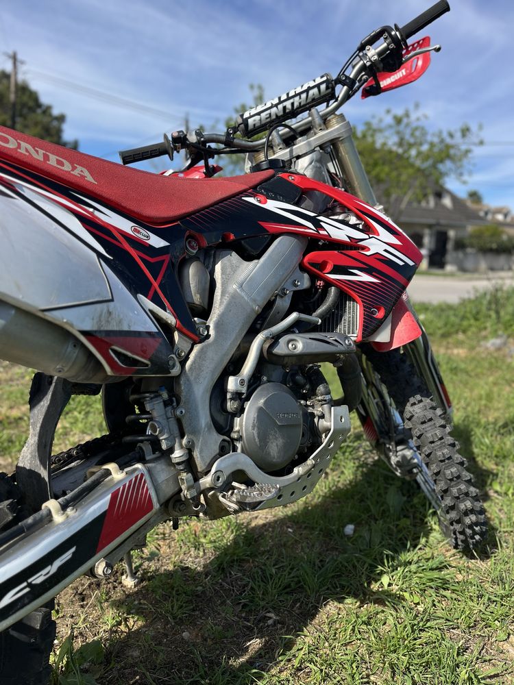 Honda CRF450 R matriculada 2012